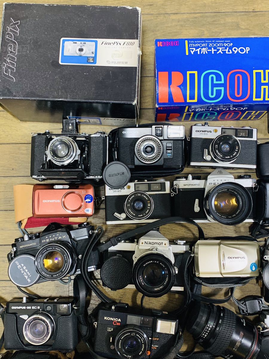カメラ関連まとめ売り34点セット 検/NIKON/PENTAX/YASHICA/MINOLTA