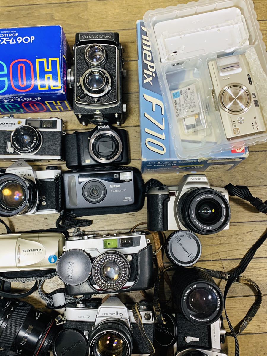 カメラ関連まとめ売り34点セット 検/NIKON/PENTAX/YASHICA/MINOLTA