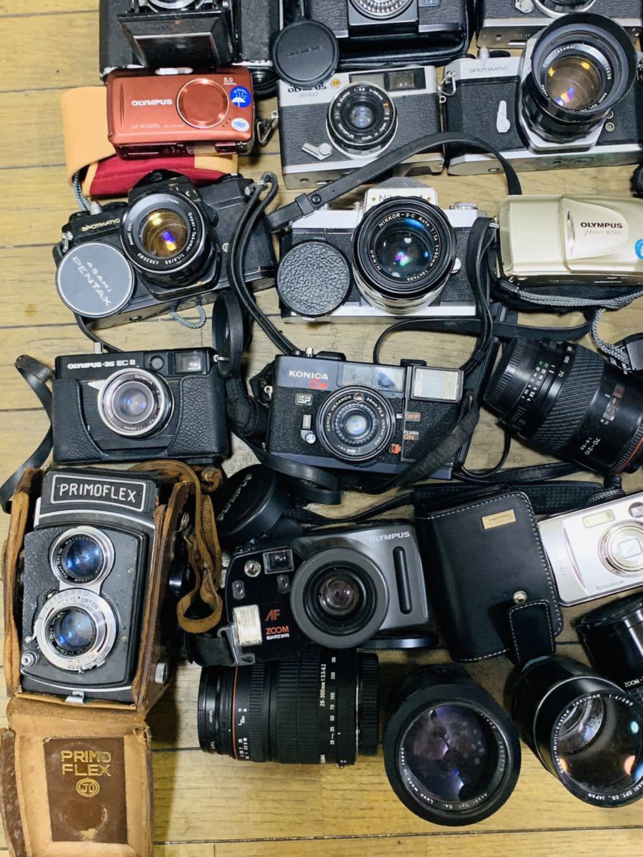 カメラ関連まとめ売り34点セット 検/NIKON/PENTAX/YASHICA/MINOLTA