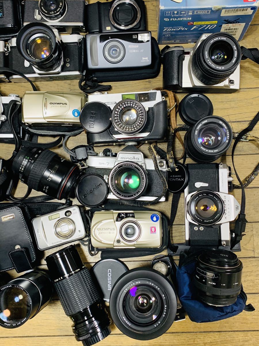 カメラ関連まとめ売り34点セット 検/NIKON/PENTAX/YASHICA/MINOLTA