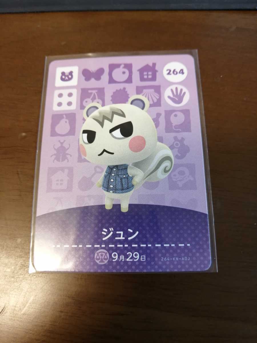 amiiboカード どうぶつの森 ジュン 0 Nintendo あつまれどうぶつの森