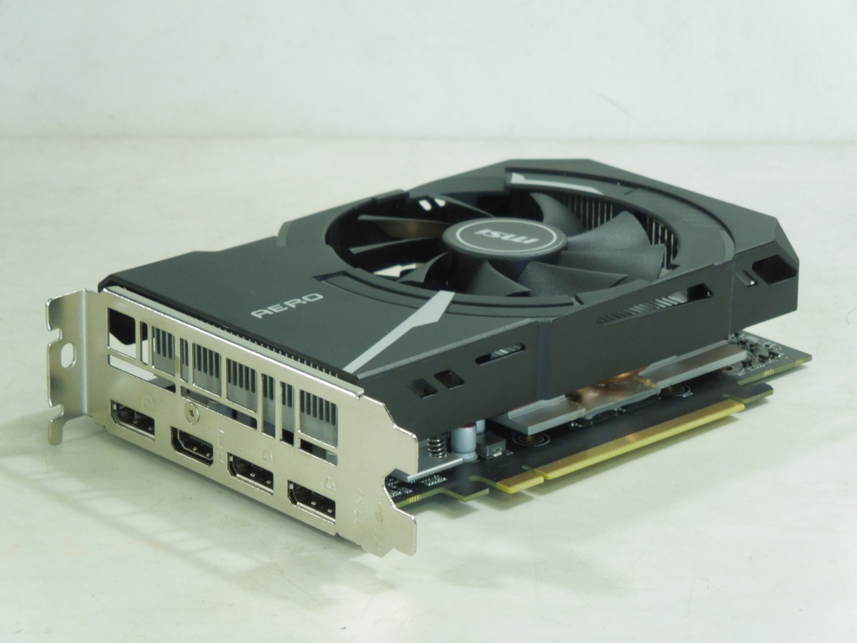 グラフィックボード MSI GeForce GTX 1660 AERO ITX J 6GB 中古 P50053