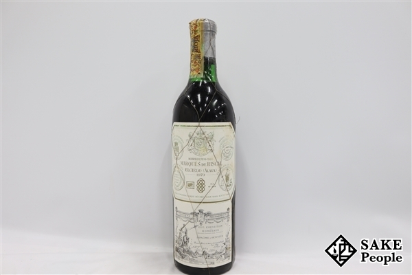 豊富な，低価 注目 マルケス デ リスカル エルシエゴ 1970 750ml 度数表記なし スペイン 赤(スペイン)｜売買されたオークション情報、yahooの商品情報をアーカイブ公開 - オークファン 赤