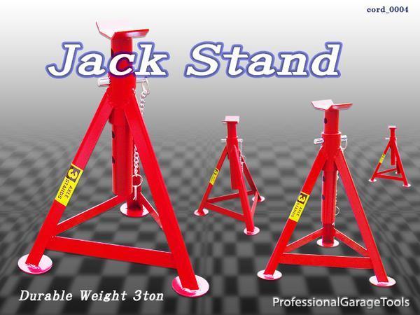 【驚きの破格値，得価】 ジャッキスタンド リジットラック ジャッキ４基セット 1基３ＴＯＮ(ジャッキスタンド)｜売買されたオークション情報、yahooの商品情報をアーカイブ公開 - オークファン ジャッキスタンド
