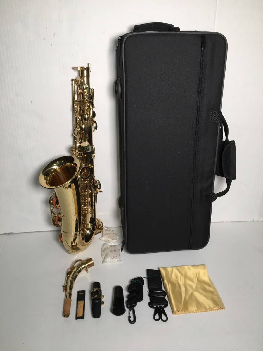 EYS アルトサックス 調整済 T□SELVA アルトサックス 現状品 音出し確認済み セミハードケース付き