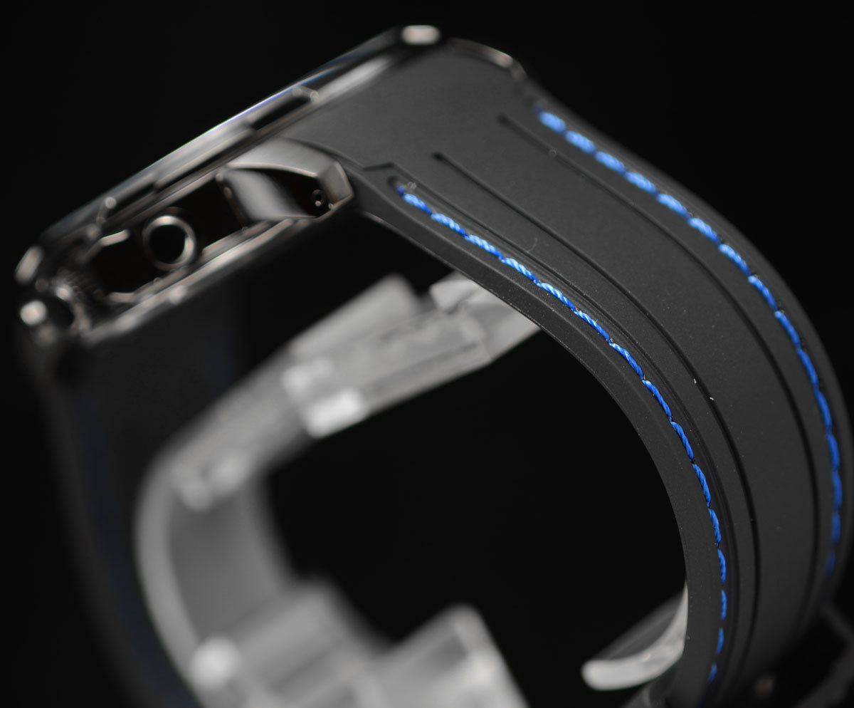 1円×3本 逆輸入オリエント50m防水クロノグラフ激レア日本未発売ブラック＆ブルー腕時計メンズ新品未使用ORIENTオールブラック全身黒塗_6