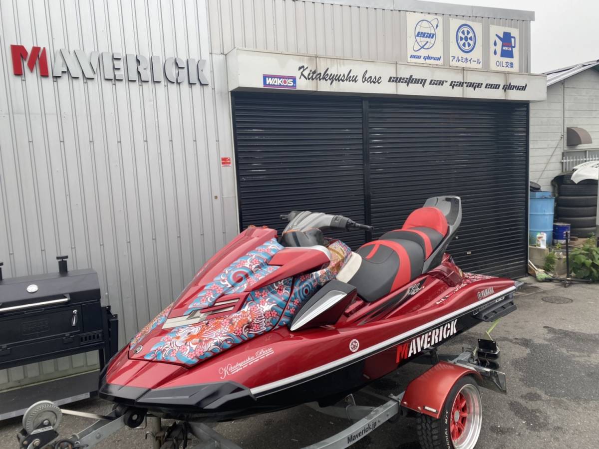 本物保証，品質保証 MAVERICK ダックテール ヤマハ MJ-FXクルーザー １２ｙ １８ｙ エアロ リアウィング ジェットスキー YAMAHA(水上オートバイ用)｜売買されたオークション情報、yahooの商品情報をアーカイブ公開 - 水上オートバイ用