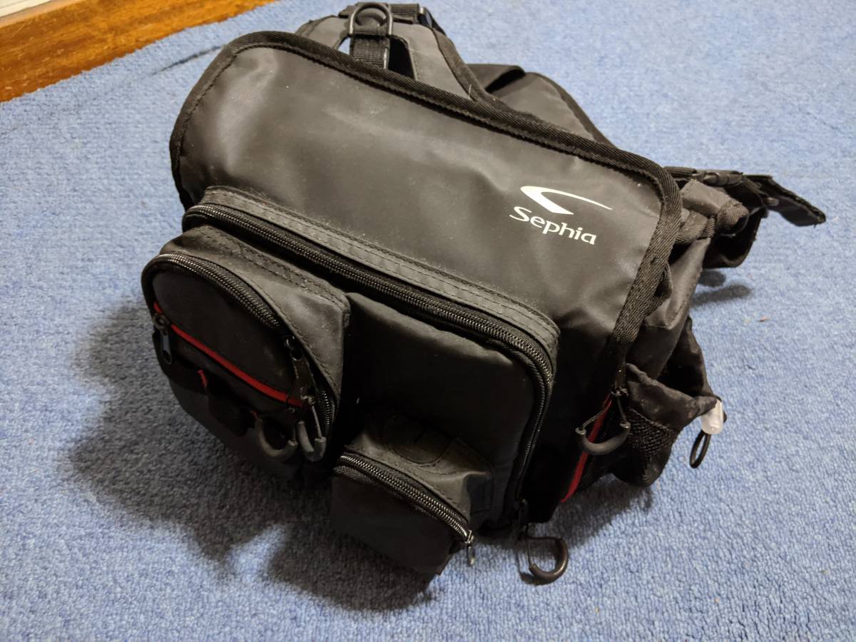  シマノ セフィア エギングショルダーバッグXT BS-211Kブラック②(その他)｜売買されたオークション情報、yahooの商品情報をアーカイブ公開 - オークファン 海水