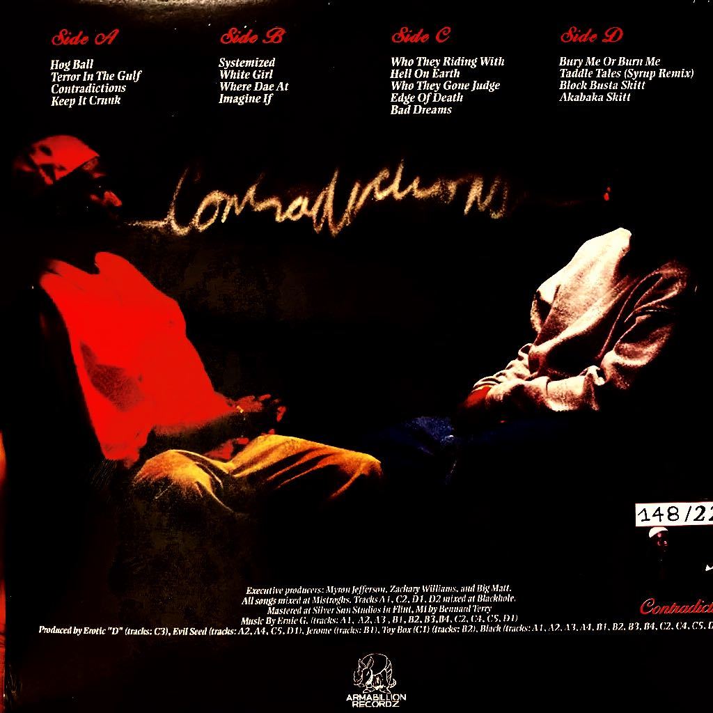Gud Cide Contradictions One GUD 0 G-Funk⁄Gangsta⁄Rap SEALED G-Funk