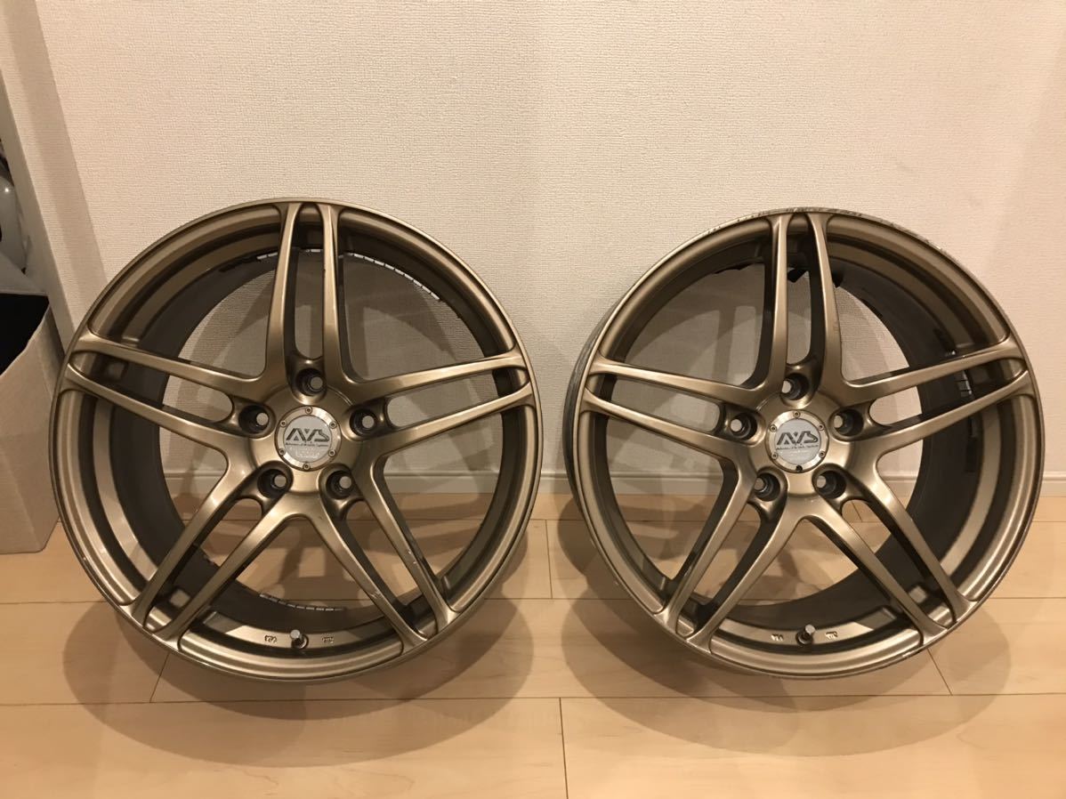 AVS Model5 17インチ8j+38 2本 114.3 5穴 AVS YOKOHAMA MODEL5 | 2026年最新Yahoo!オークション ヨコハマ モデル