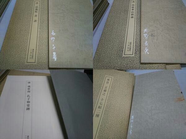 二玄社 書跡名品叢刊 書道 関連本 王鐸60 天大明清条幅選