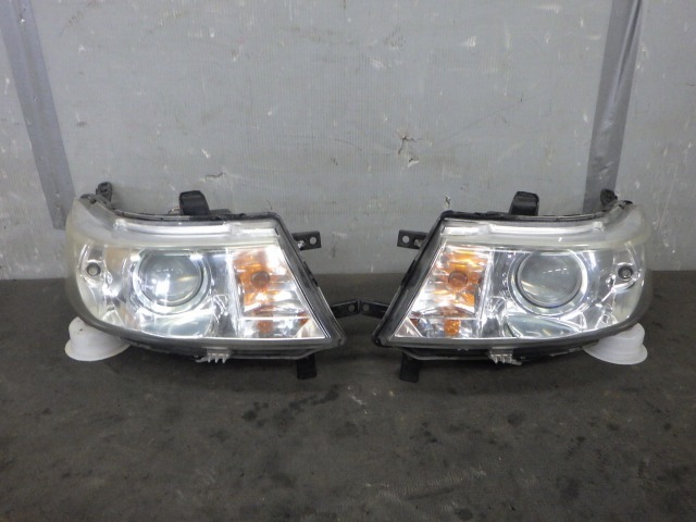 即決 H21年 AZワゴン MJ23S 純正 ヘッドライト 左右セット HID KOITO