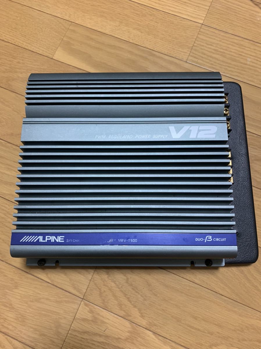 ALPINE MRV-T500 アルパイン パワーアンプ アルパイン(ALPINE)|ALPINE