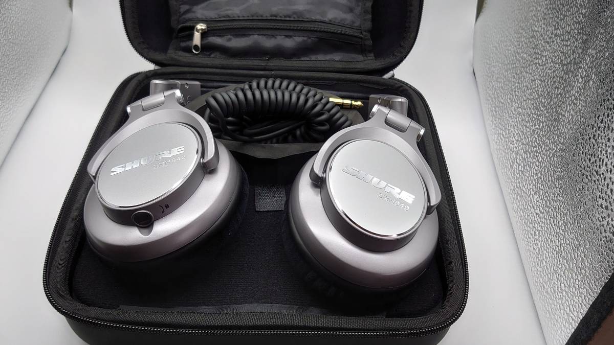お買得 SHURE/シュア/リファレンススタジオ/モニターヘッドホーン/SRH940