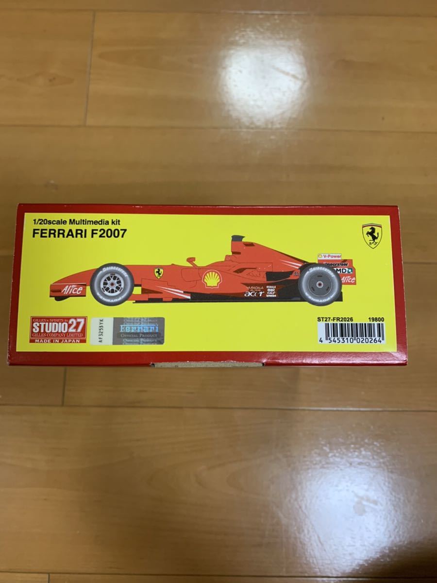 Ferrari 1⁄20 0 Studio kit スタジオ27 STUDIO27 Decal | 1 assembly