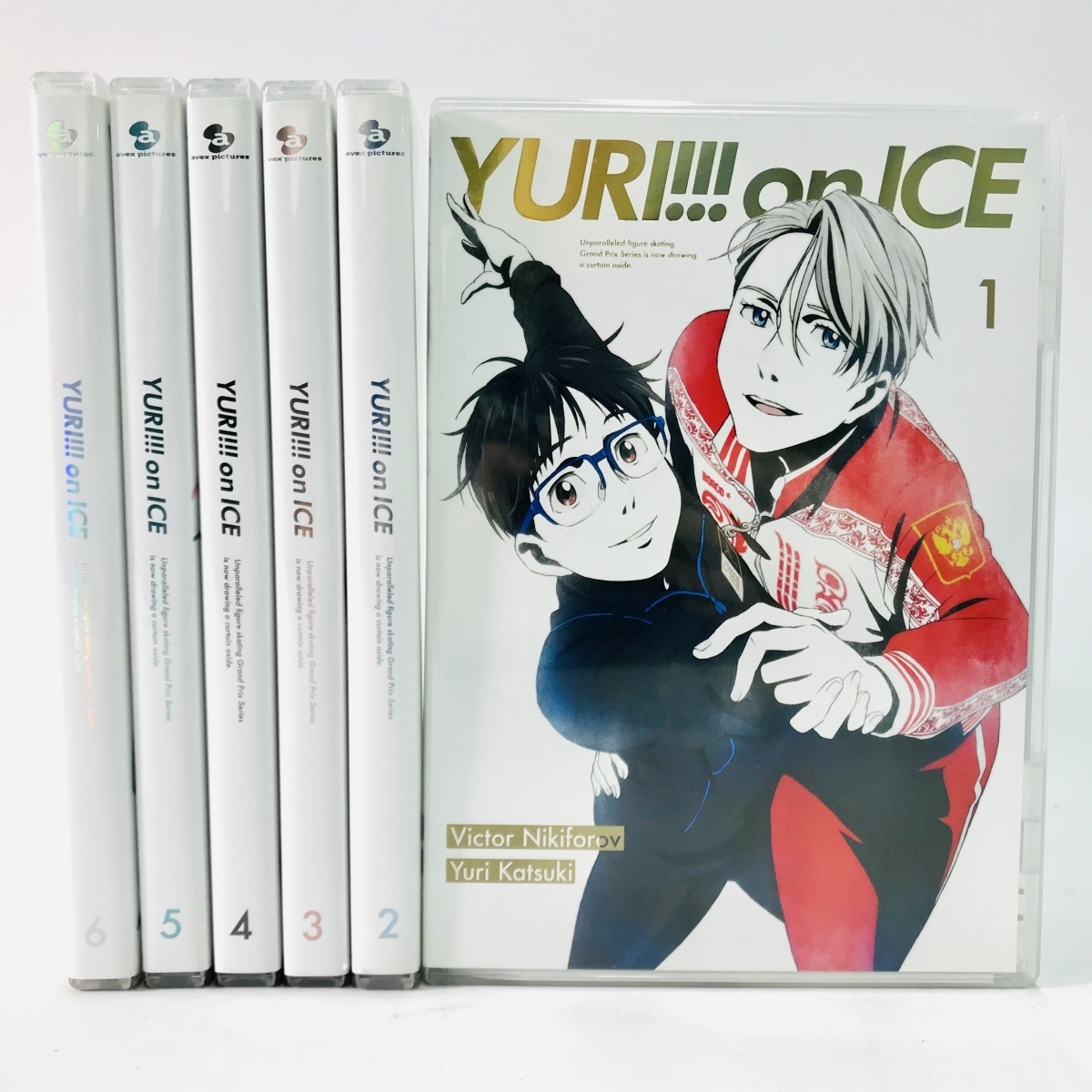 on ICE ユーリ!!! Blu-ray 全6巻セット 限定ユーリ!!! 全6巻 セット 