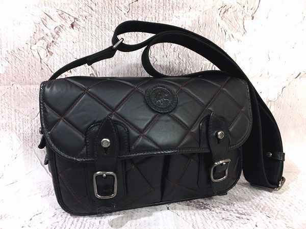 美品/A】◇ハンティングワールド◇メッセンジャーバッグ ショルダー