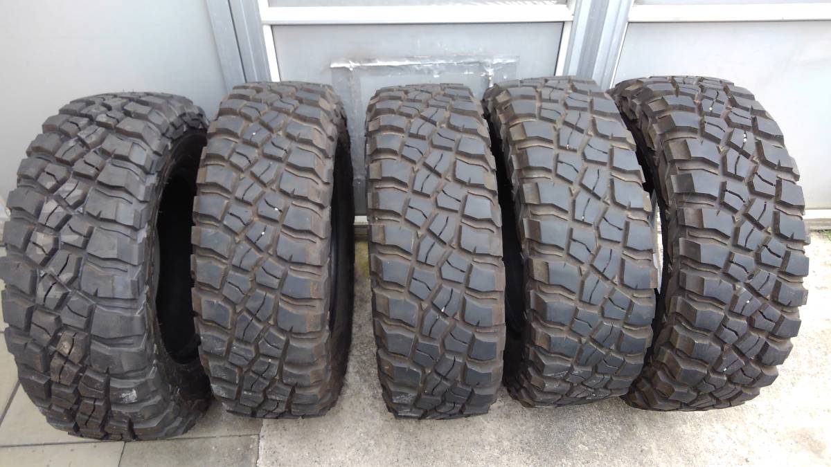 BFグッドリッチ マッドテレーン KM3 215/75R15 5本 