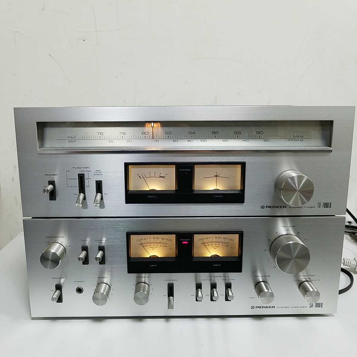 オーディオ機器 ジャンク Pioneer ステレオチューナー TX-7800 II