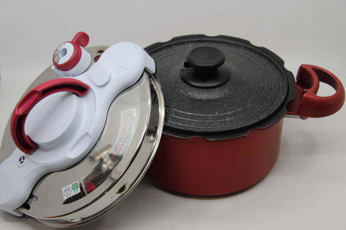 T-fal公認ショップティファール T-fal T-fal◇圧力鍋⁄RED T-FAL