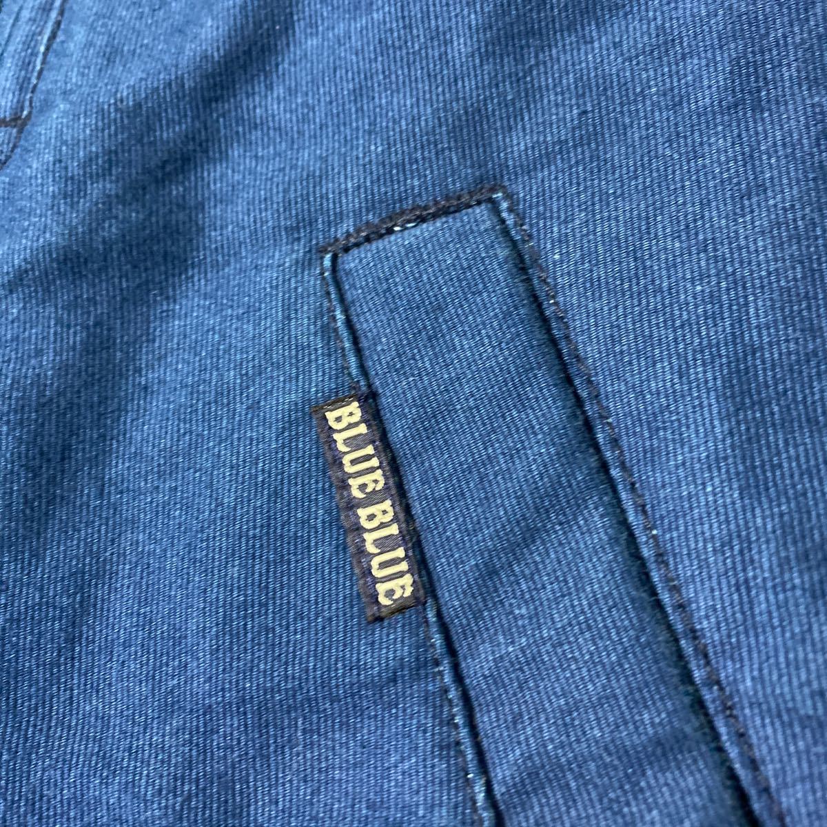 美品 BLUE BLUE インディゴ N-1 裏ボア デッキジャケット 2 ブルー 