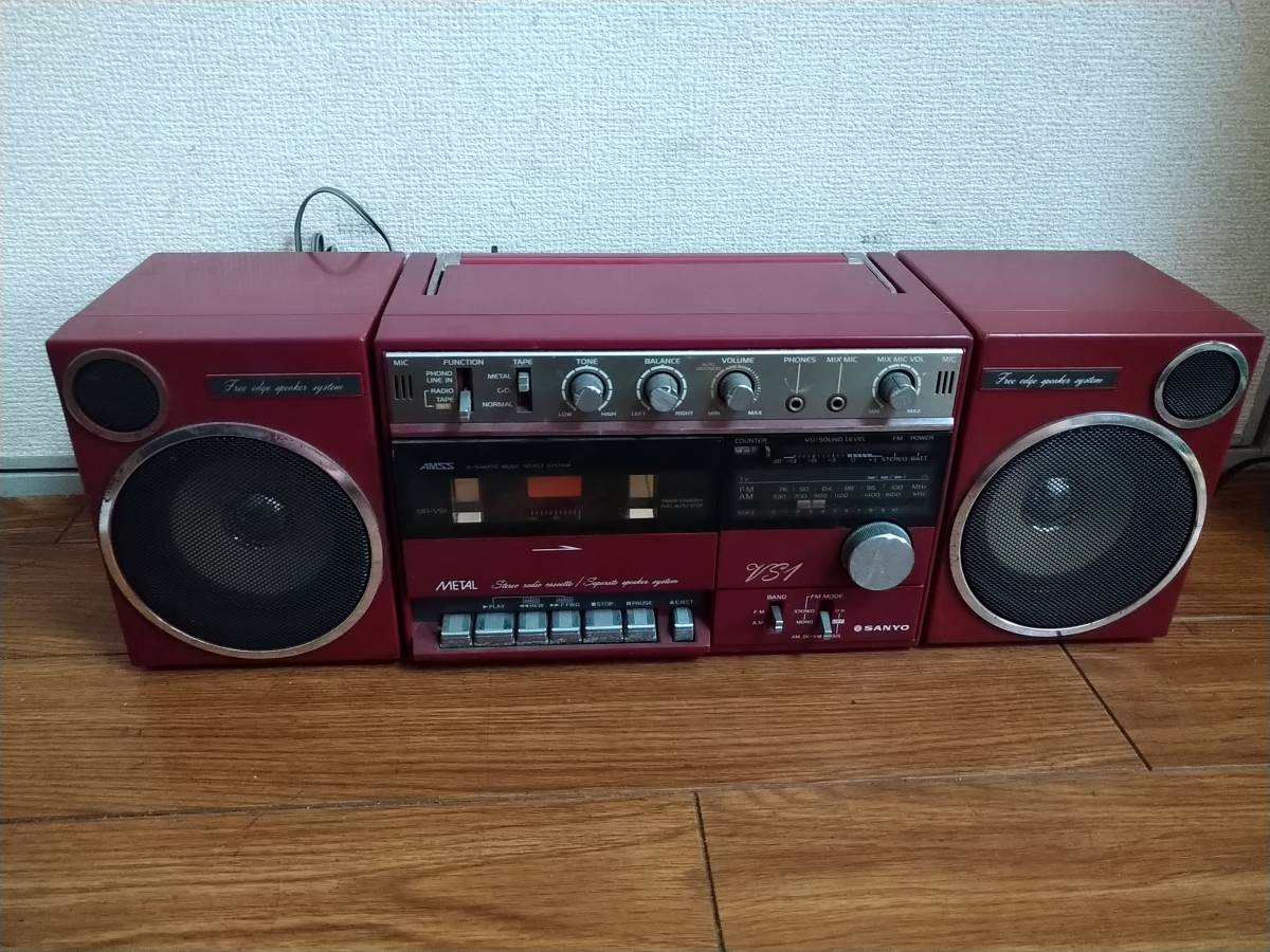 SANYO ラジカセ MR-VS1 Ａー773