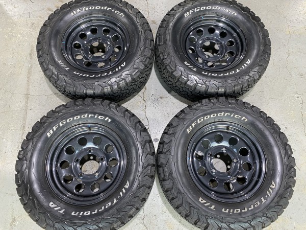 【セール，100%新品】 235/75R15 BF グッドリッチ オールテレン KO2 ＆ ジムニーシエラ JB74 純正 ホイール スチールホイール 15インチ 4本セット(ラジアルタイヤ)｜売買されたオークション情報、yahooの商品情報をアーカ 5穴