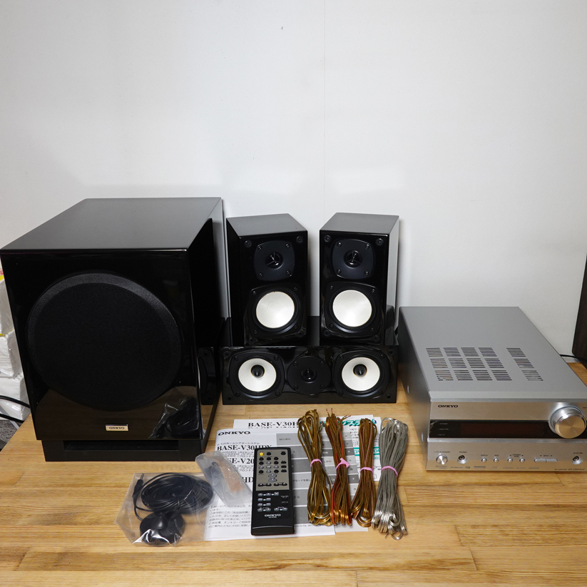 オンキョー ONKYO BASE-V30HDX(B) ホームシアターシステム センター