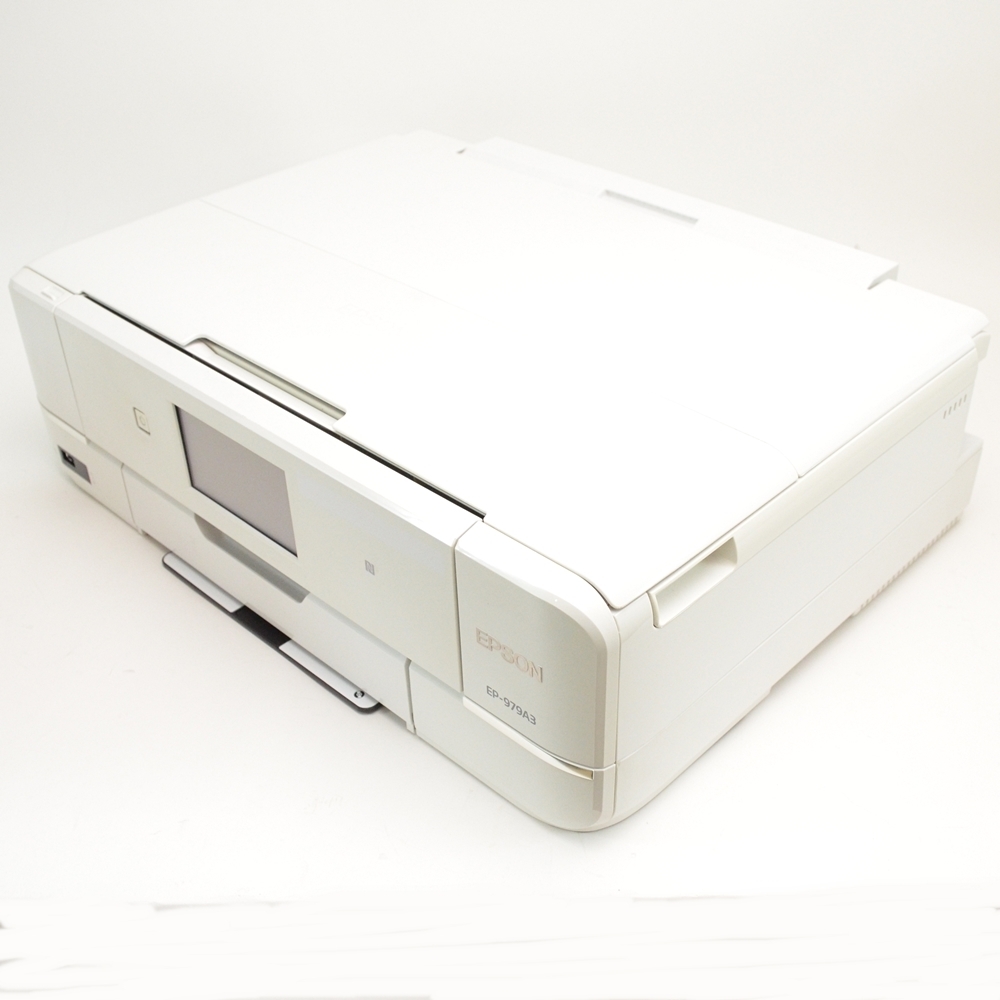外観美品 EPSON インクジェットプリンター EP-979A3 2017年製 インク色