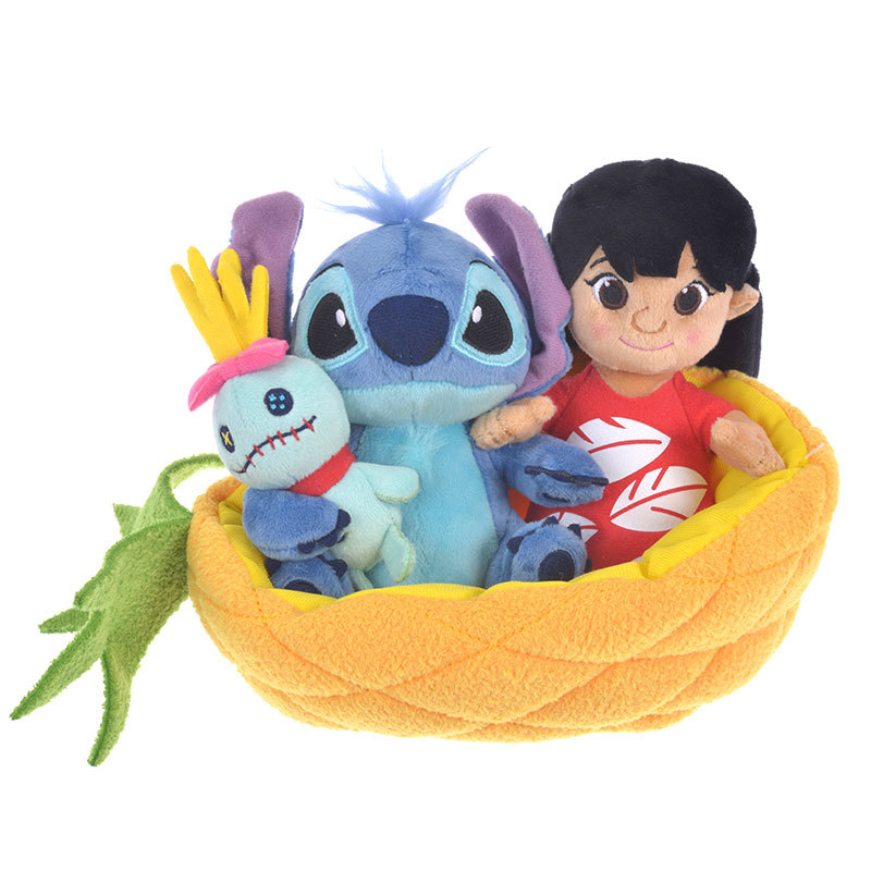 ディズニー リロ＆スティッチ リロ スティッチ スクランプ ぬいぐるみ