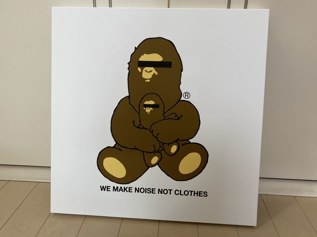 A BATHING APE20周年 キャンバス　undercover bape 正規品】ノーウェア20周年記念 APE x UNDERCOVER アートキャンバス