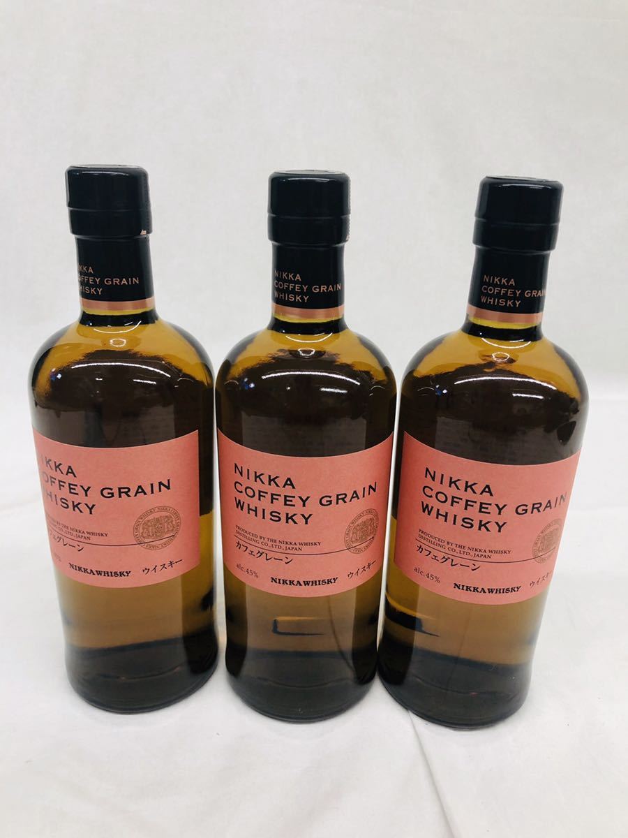 NIKKA カフェグレーンウイスキー700ml 3本セット