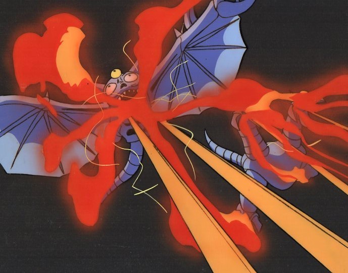 新品☆魔神英雄伝ワタル・セル画セット④・合体！龍空神丸ほか 魔神