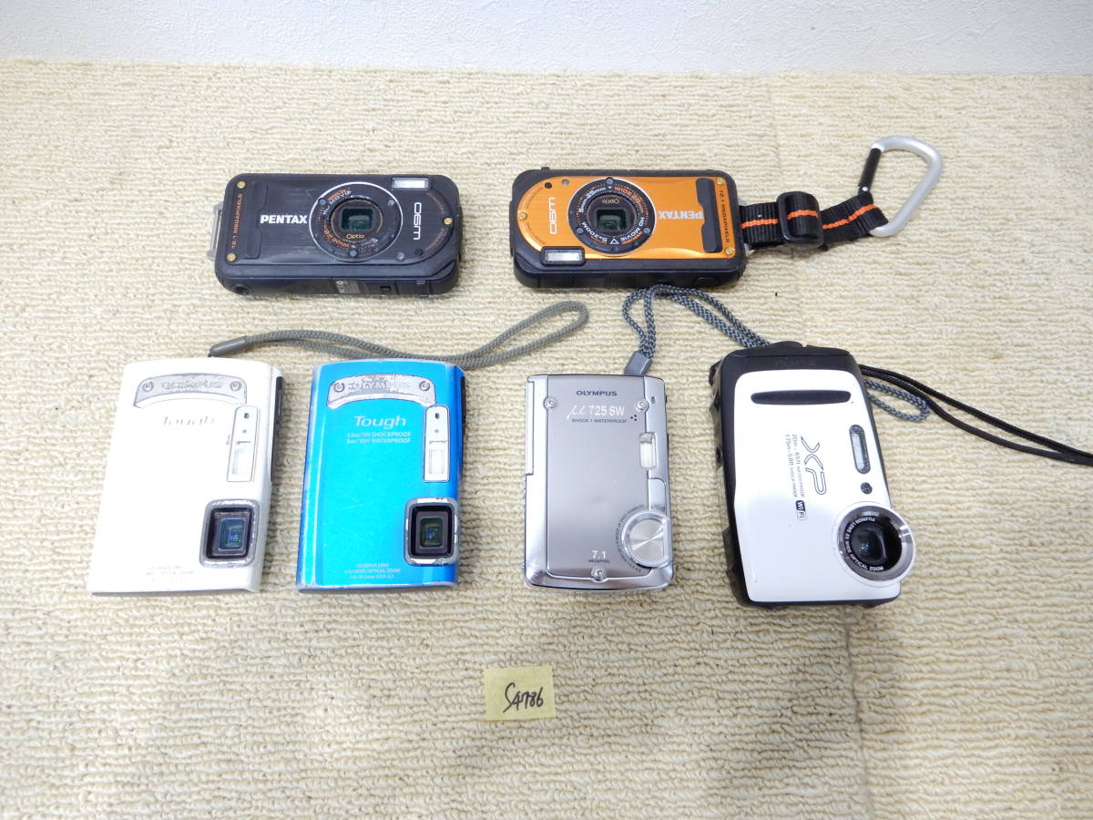 【赤字超特価，限定セール】 OLYMPUS/PENTAX/FUJIFILM デジカメ TG-310/TG-320/U725SW/Optio W90/XP130 まとめジャンク S4786(オリンパス)｜売買されたオークション情報、yahooの商品情報をアーカイブ公開 - オークファン オリンパス