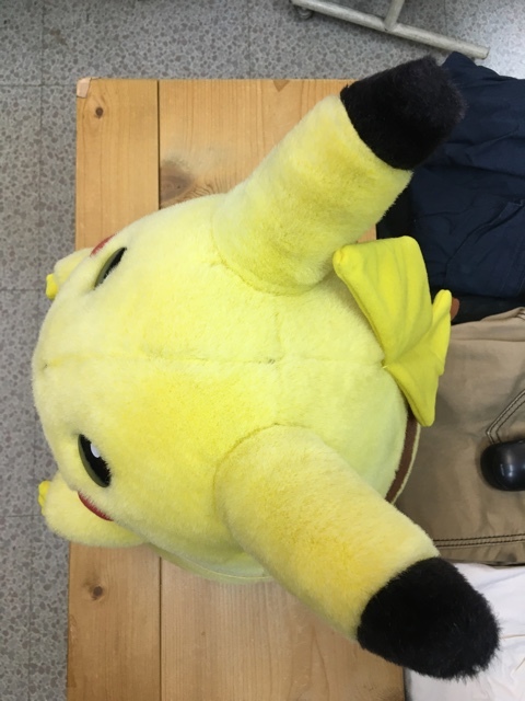 等身大 初期 ピカチュウ 1/1 ぬいぐるみ ポケモン TOMY 全長40x幅28x