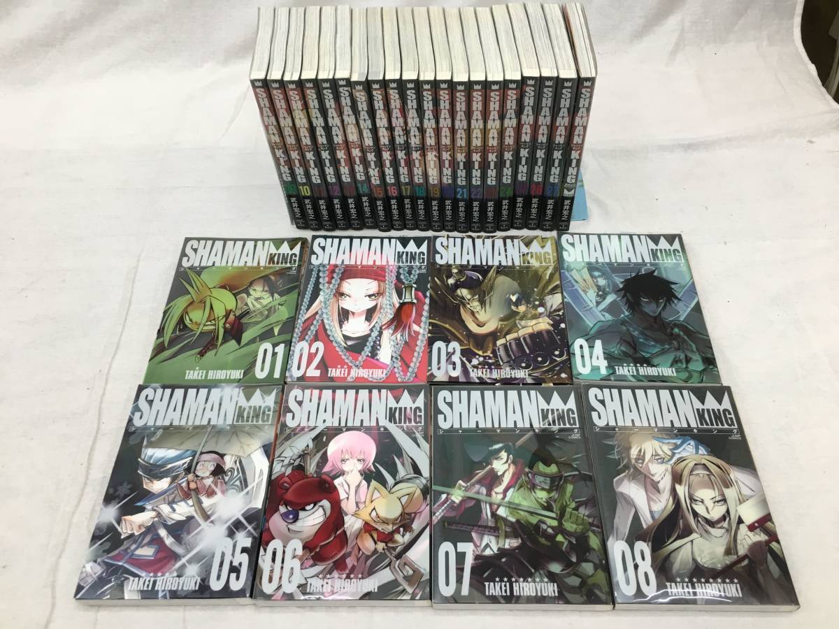 完結セットコミック】シャーマンキング 完全版 全27巻 ＋ 公式ガイド