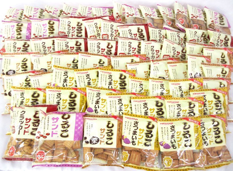  送料200円 税込220円 os521 松永製菓 しるこサンド 4種 64点 シンオク(クッキー、ビスケット)｜売買されたオークション情報、yahooの商品情報をアーカイブ公開 - オークファン クッキー、ビスケット