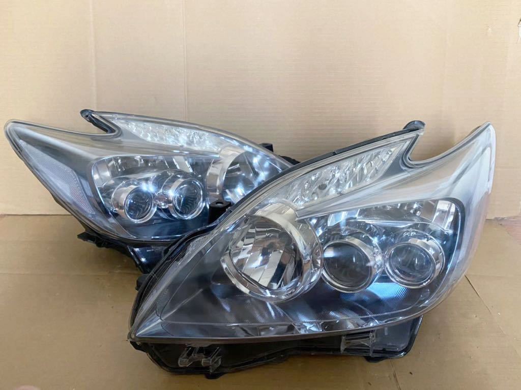 美品 LEDコンピューター付属！ 30 プリウス LED ヘッドライト ZVW30 