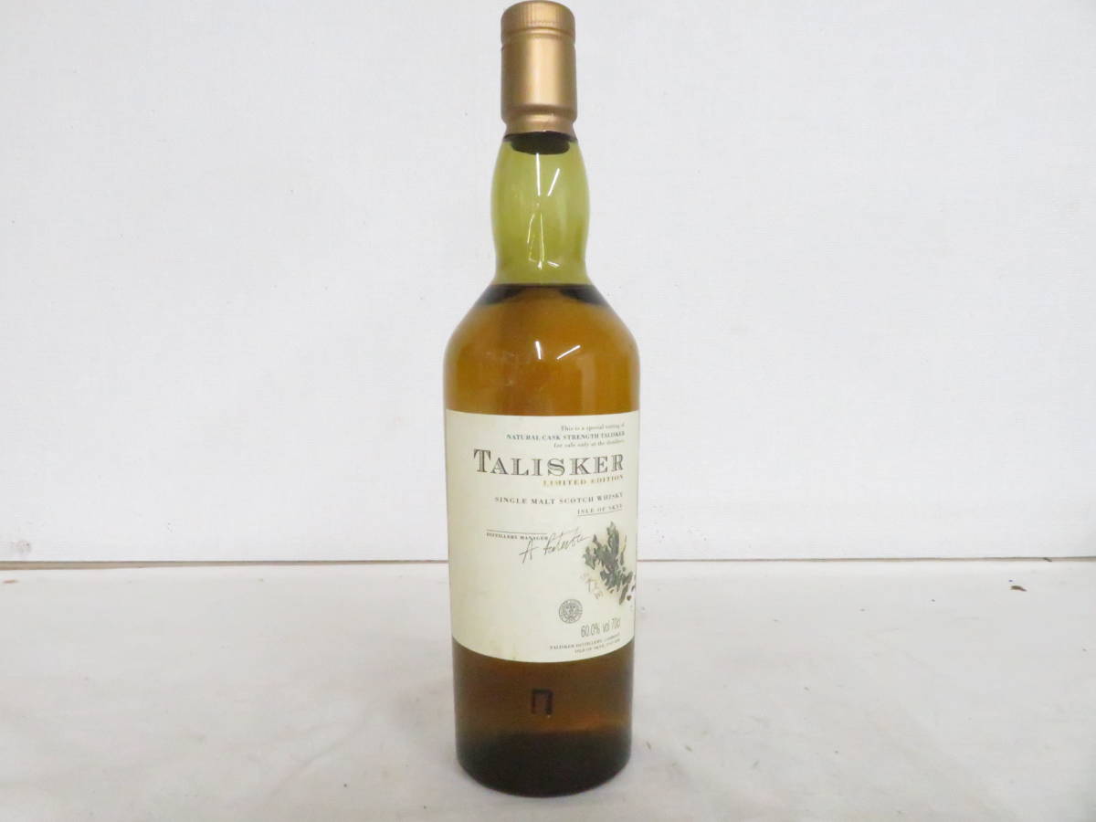 ☆☆未開栓　古酒　TALISKER　タリスカー　リミテッドエディション　カスクストレングス　シングルモルト　60.0%　700ｍｌ タリスカー 25年 未開栓 古酒 700mlの通信販売 エクスペエディションオーク