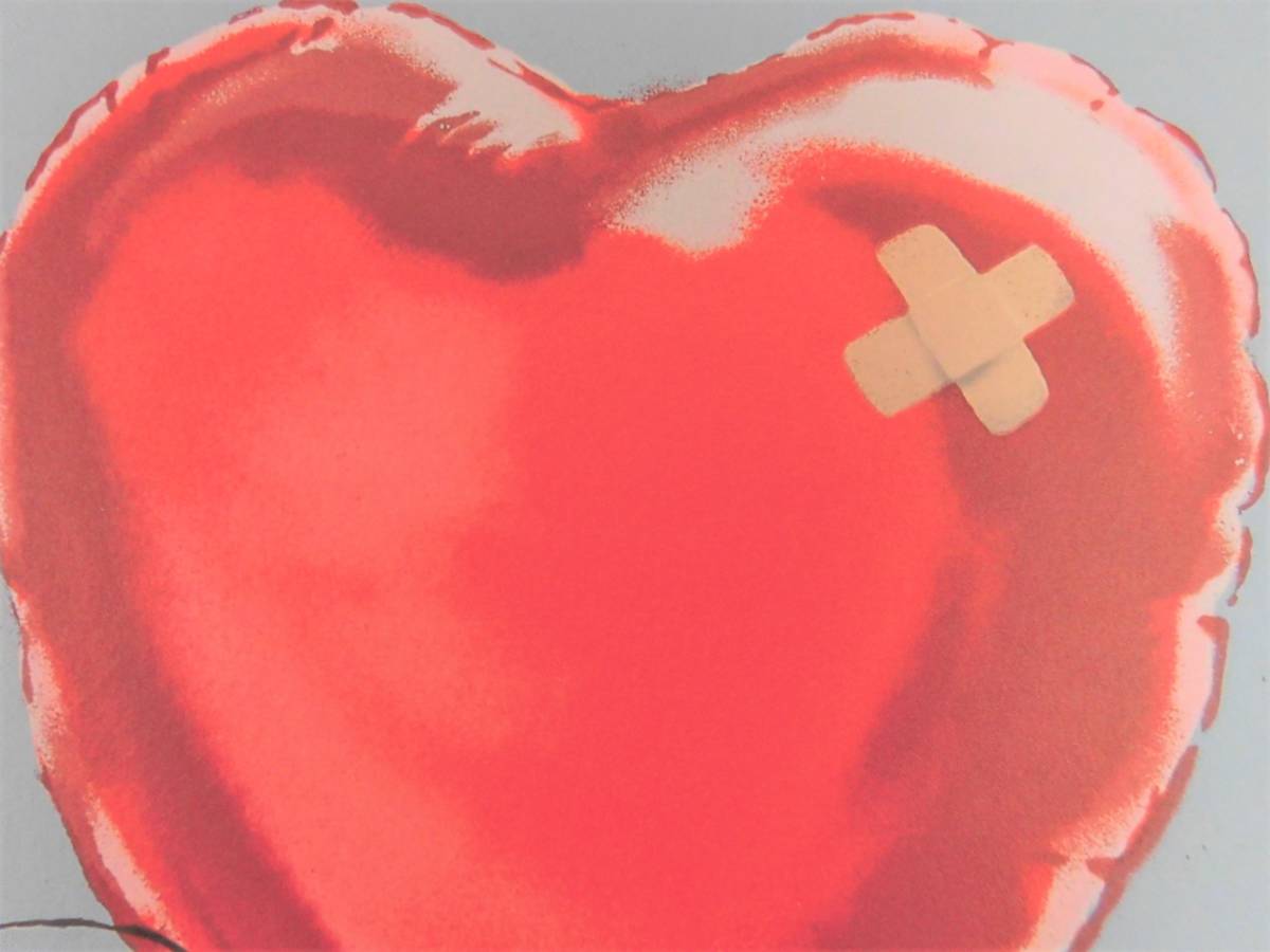バンクシー Banksy Love Hurts エスタンプ リトグラフ バンクシー Banksy Love Hurts エスタンプ リトグラフ バンクシー