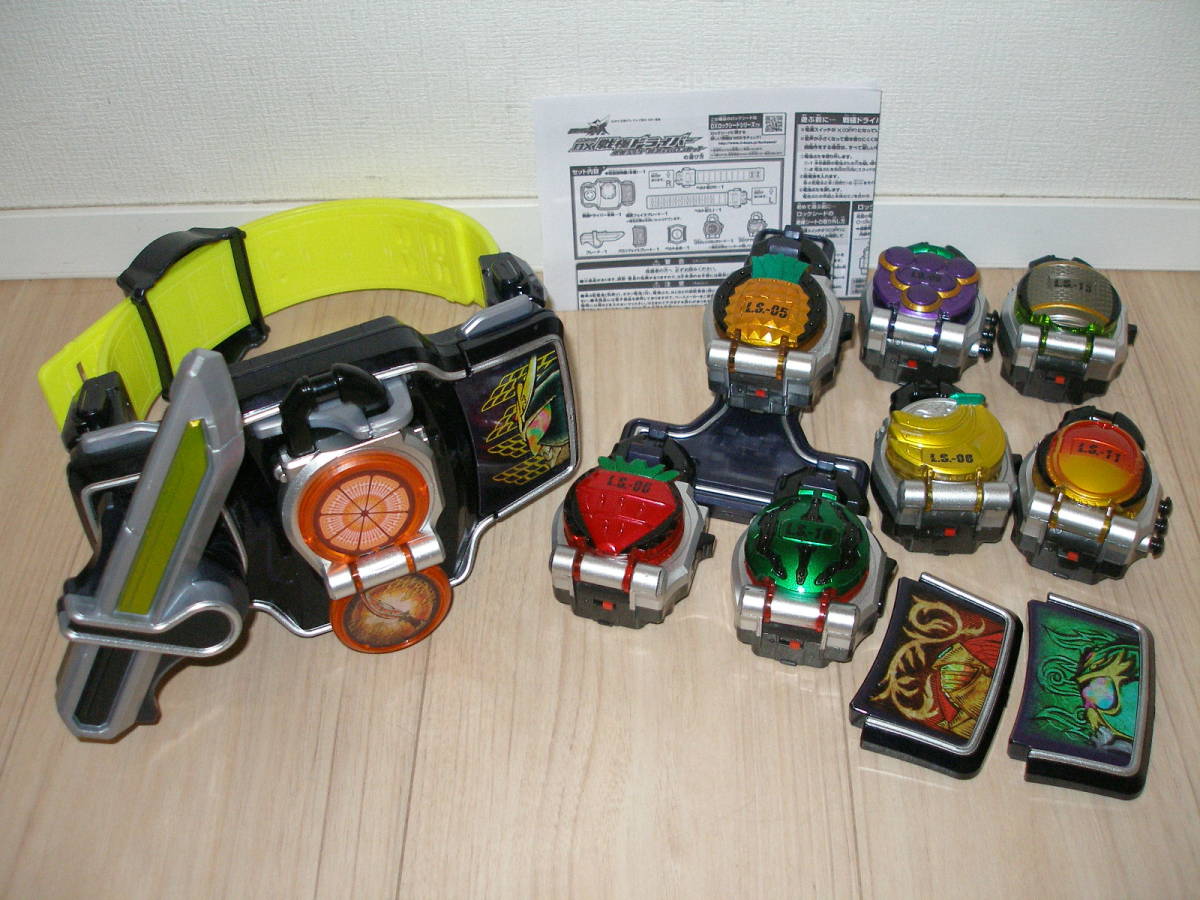 中古】変身ベルトDX戦極ドライバー：仮面ライダー鎧武&バロン&龍玄
