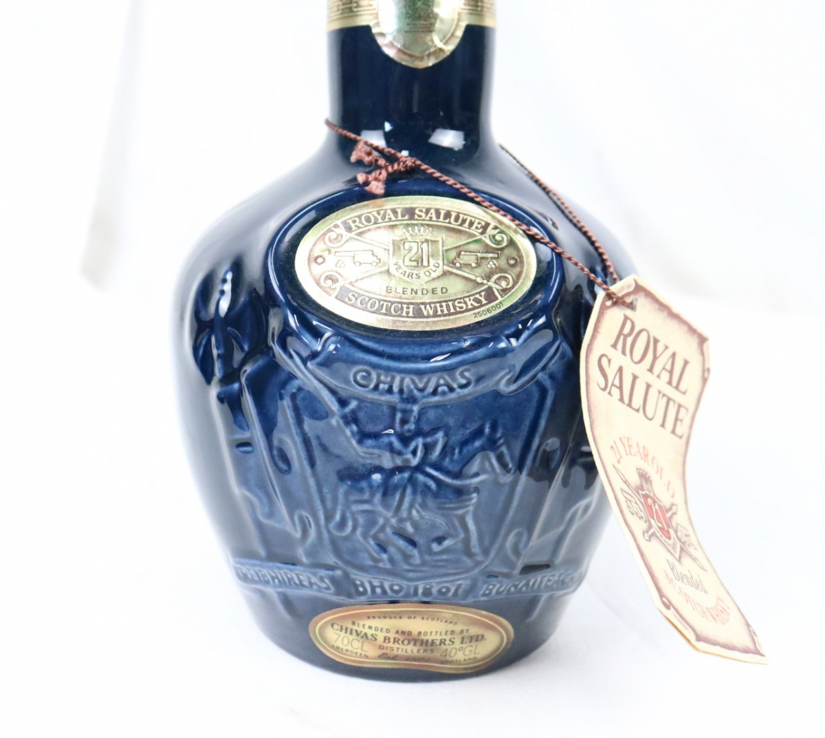 ト滝】古酒 ROYALSALUTE ロイヤルサルート 21年 21YEARS OLD BLENDED