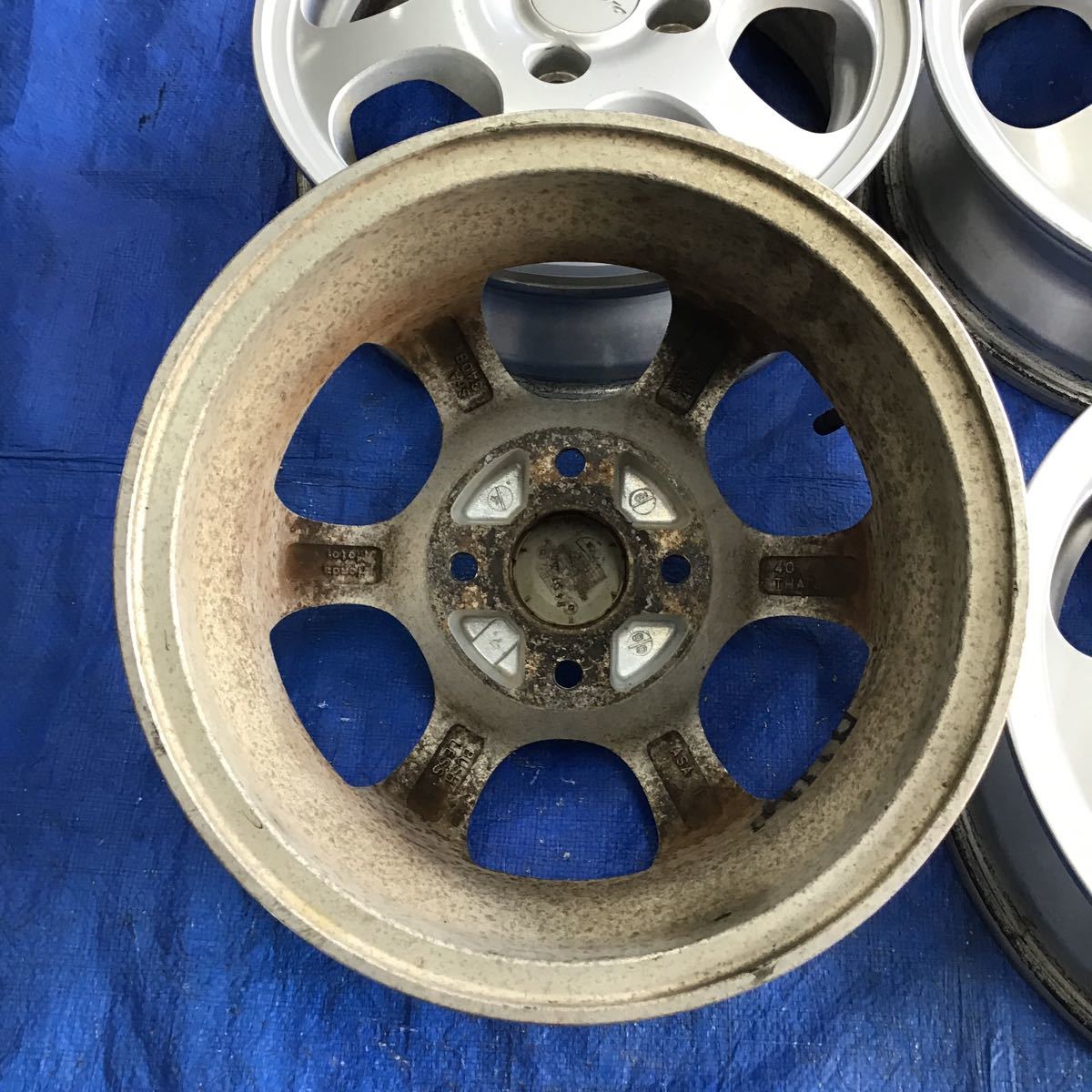 ホンダ 純正(モデューロ)アルミホイール 13×4J+40 13インチ4本 ホンダ 純正(モデューロ)アルミホイール 13×4J+40 13インチ4本