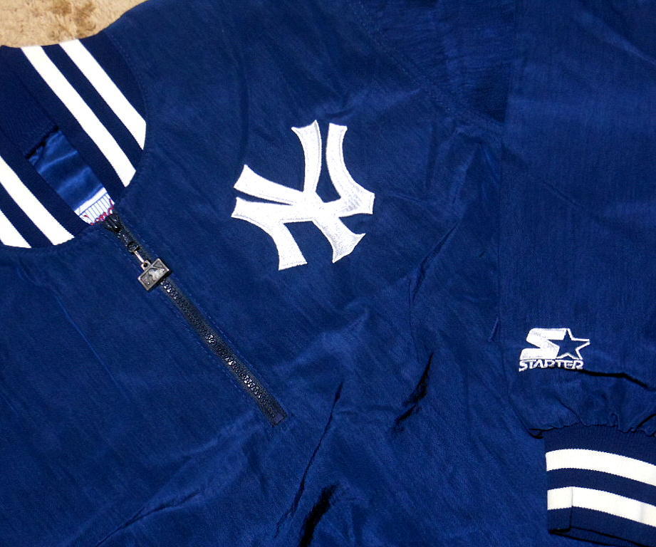 Yankees MLB STARTER Starter York New | YANKEES NEW YORK スターター Jacket - (LS250406 JACKET 長袖