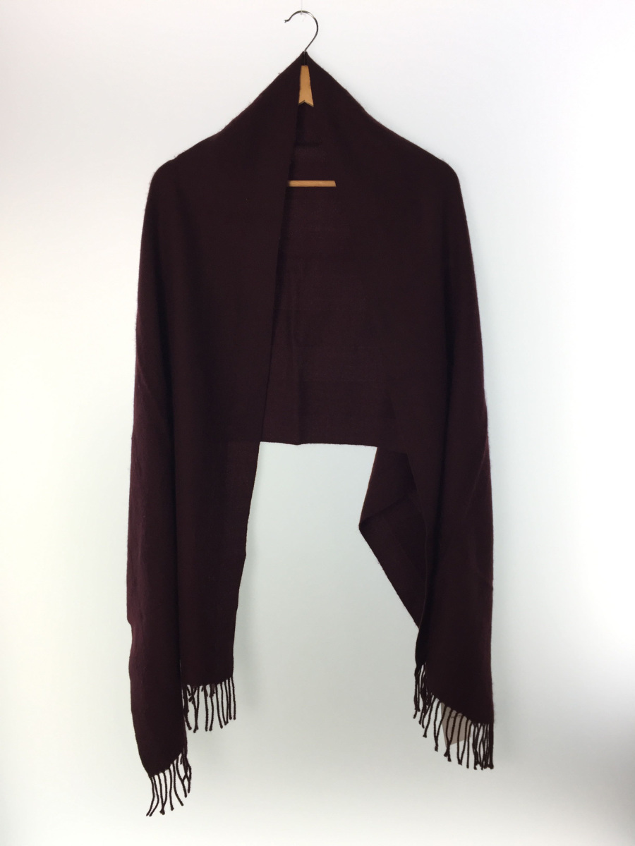 yohji yamamoto POUR HOMME◇マフラー/ウール/BRD/無地/HBーL02-504