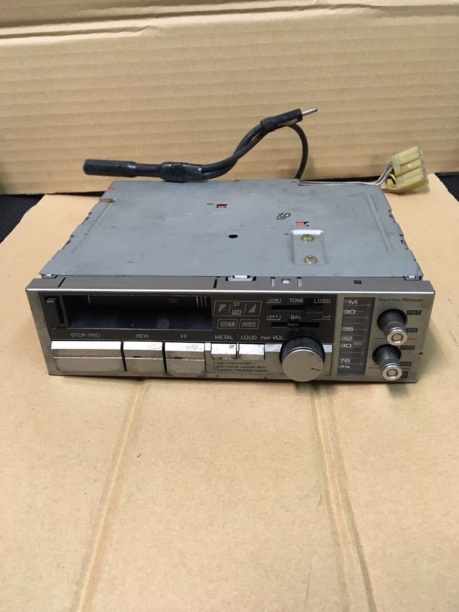 トヨタ純正 オーディオ カセット ラジオ FM TEN 富士通テン 08690