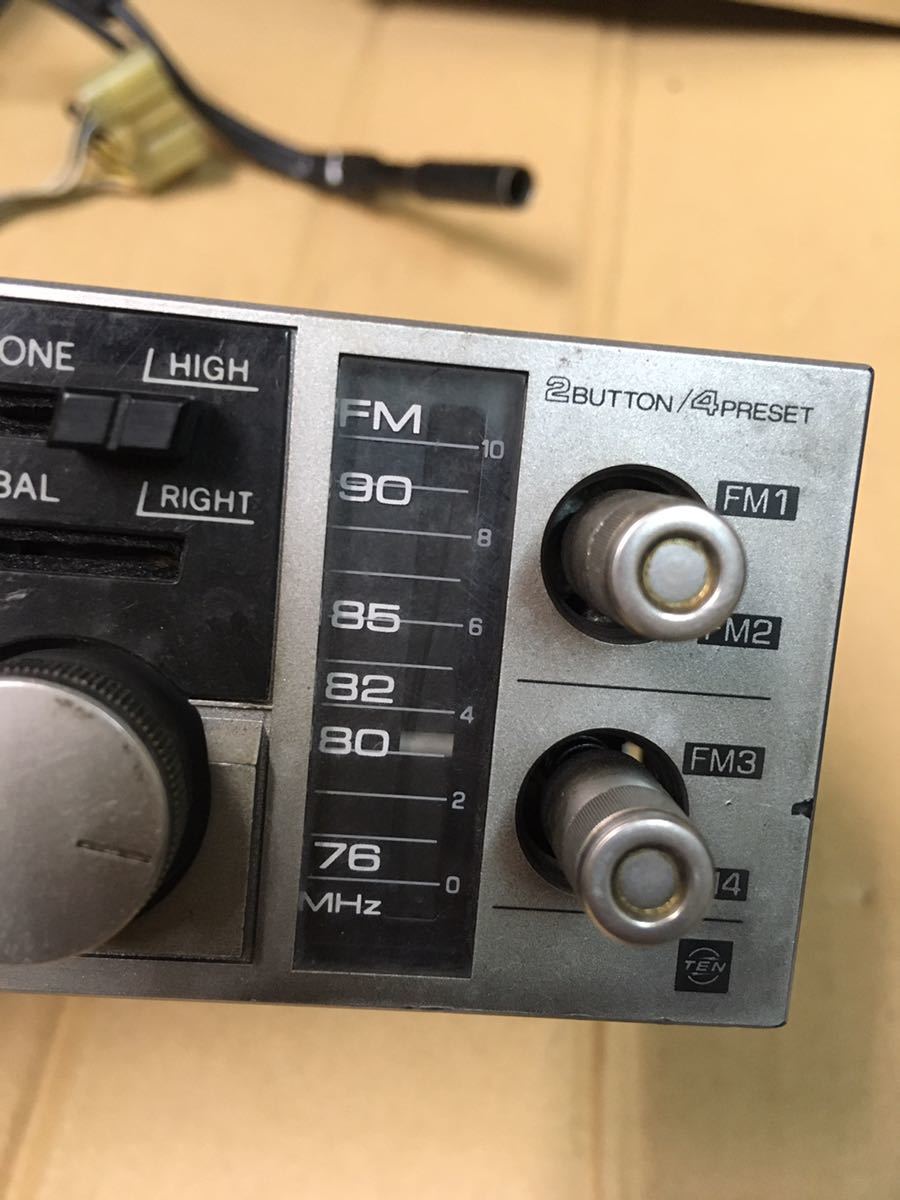 トヨタ純正 オーディオ カセット ラジオ FM TEN 富士通テン 08690