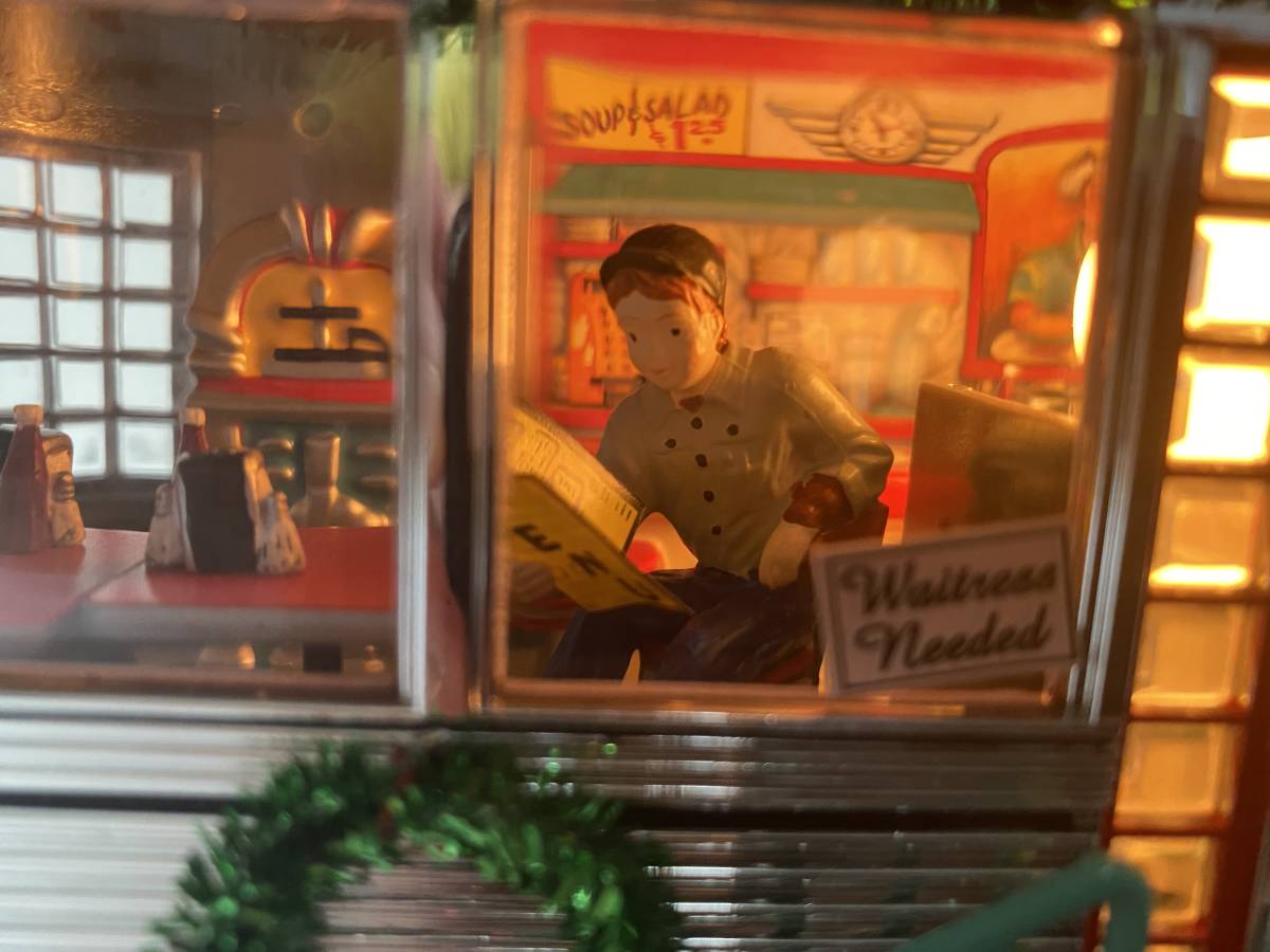 未使用 激レア Department 56 シェリーズダイナー Shelly's Diner