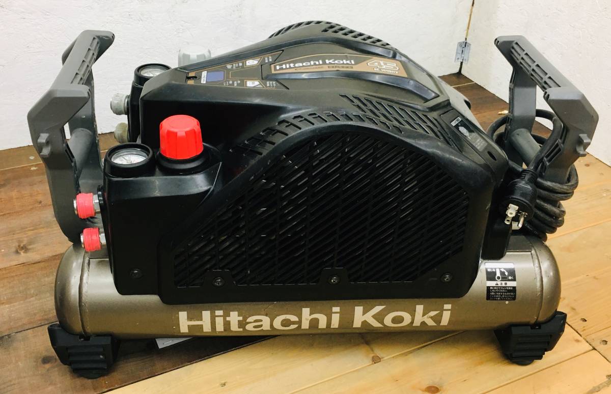 【中古品】 HiKOKI　日立工機 高圧エアーコンプレッサ 　EC1445H3