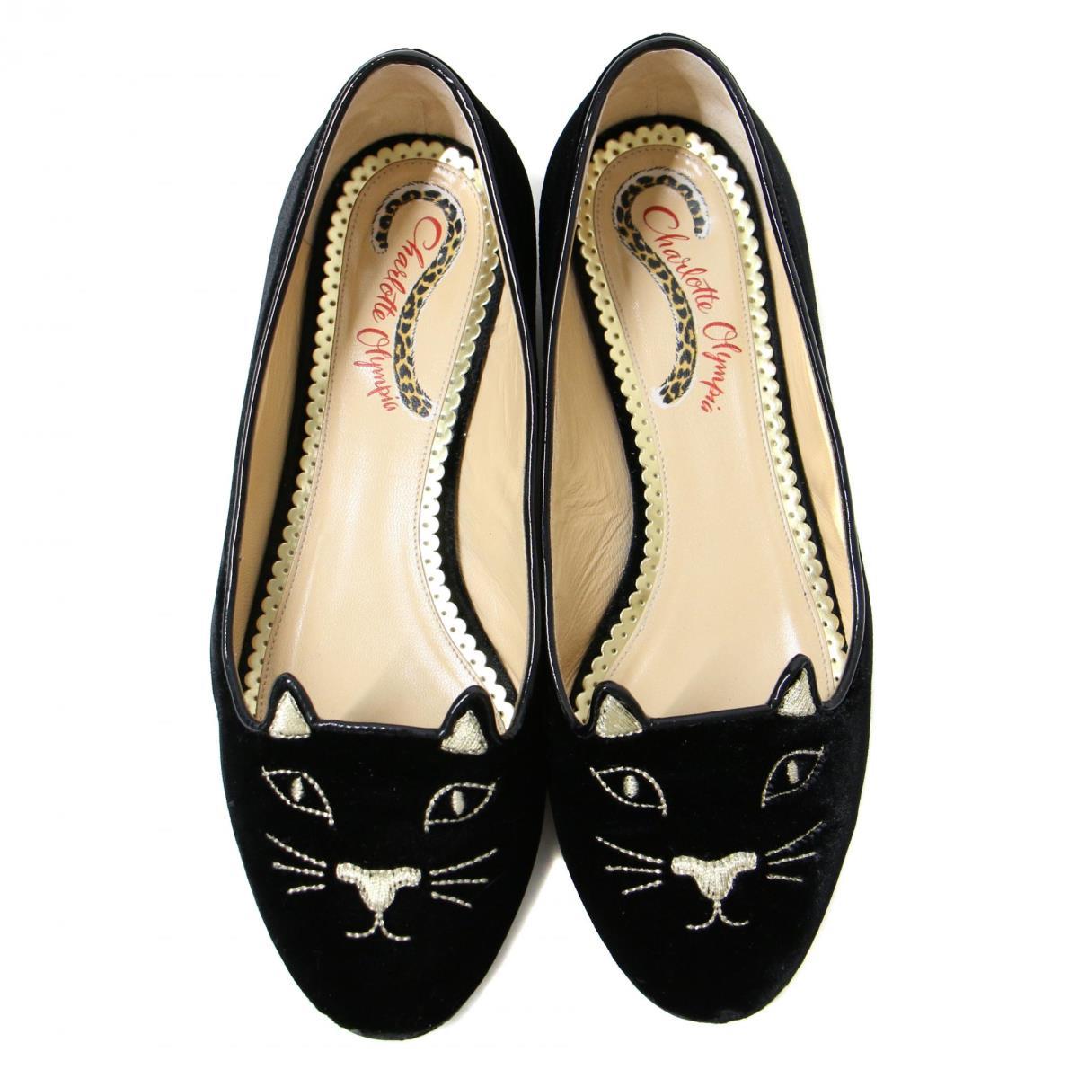 CHARLOTTE OLYMPIA シャーロット オリンピア フラット シューズ